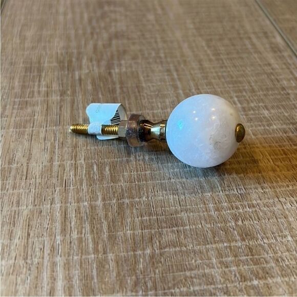 Anthropologie Rose Quartz Gemma Knob - Picture 5 of 9